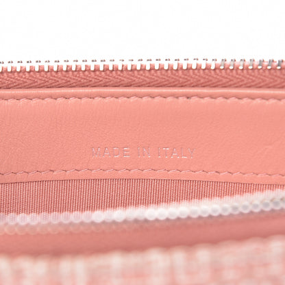 Chanel Canvas Small Deauville Clutch With Chain Pink 6 of 13