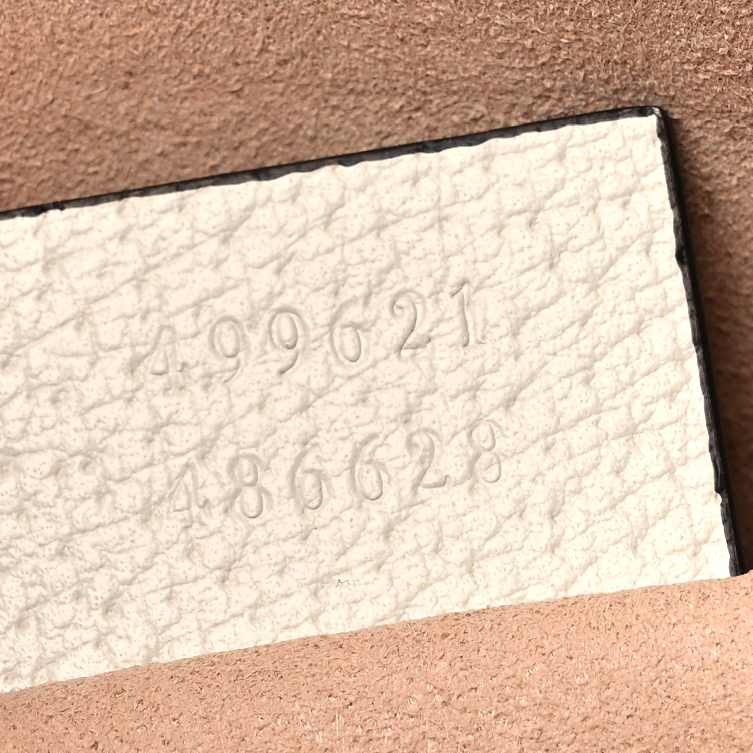 Gucci GG Supreme Monogram Textured Dollar Calfskin Web Small Ophidia Dome Shoulder Bag Beige Ebony Mystic White 7 of 11