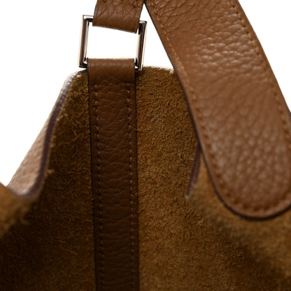 Hermes Taurillon Clemence Picotin Lock 22 MM Alezan 6 of 9