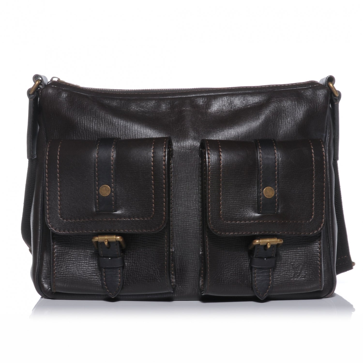 Louis Vuitton Utah Wichita Messenger Bag Coffee 1 of 7