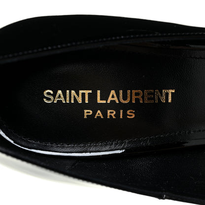 Saint Laurent Patent Opyum 110 Pumps 39 Black Gold 13 of 17