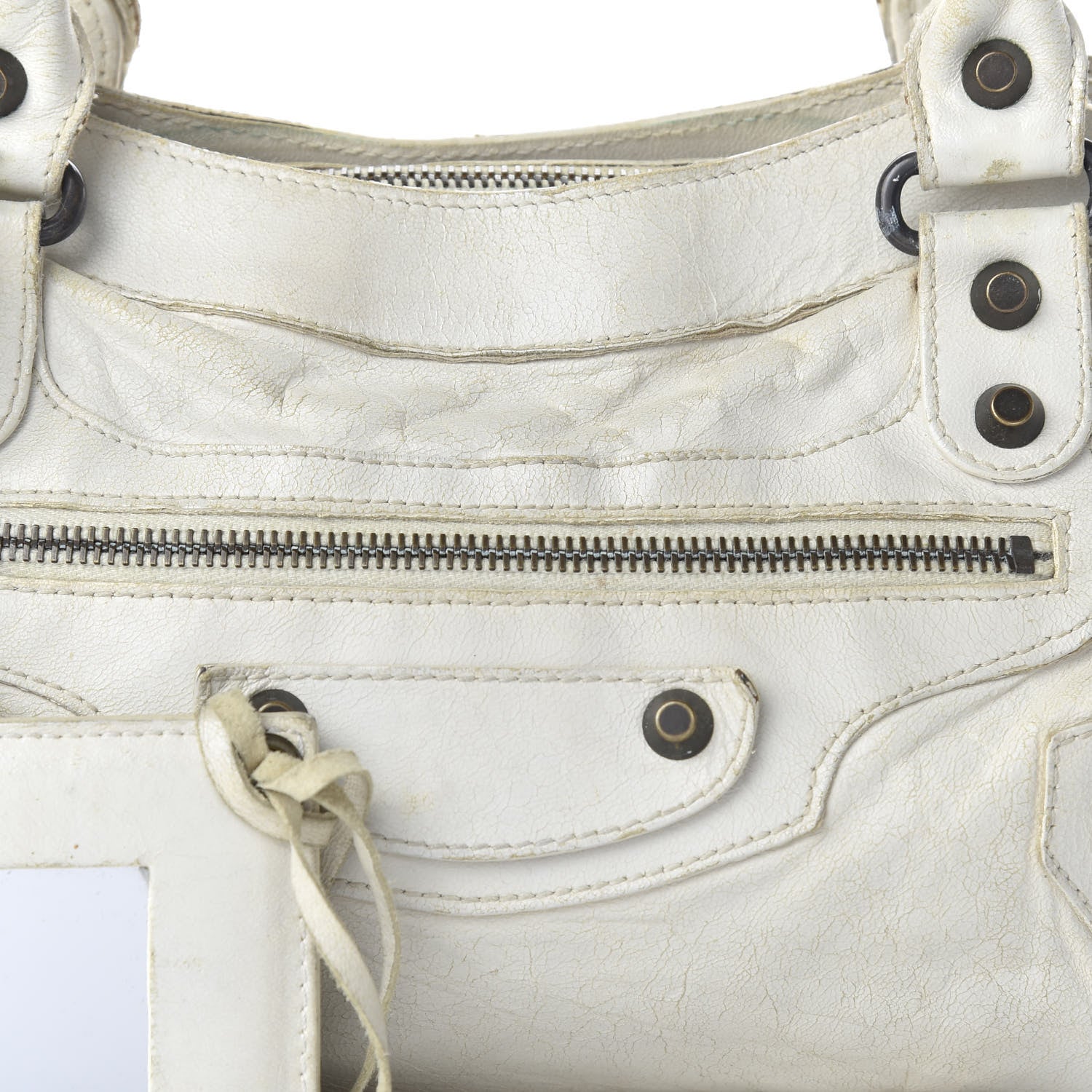 Balenciaga Chevre Classic Hardware First White 10 of 15