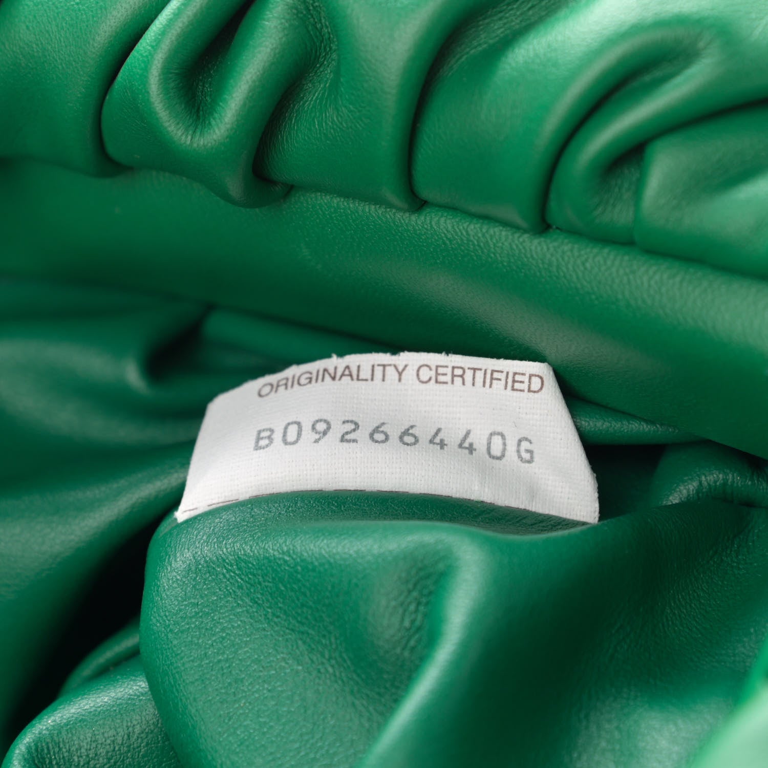 Bottega Veneta Calfskin The Pouch Chain Racing Green 7 of 11