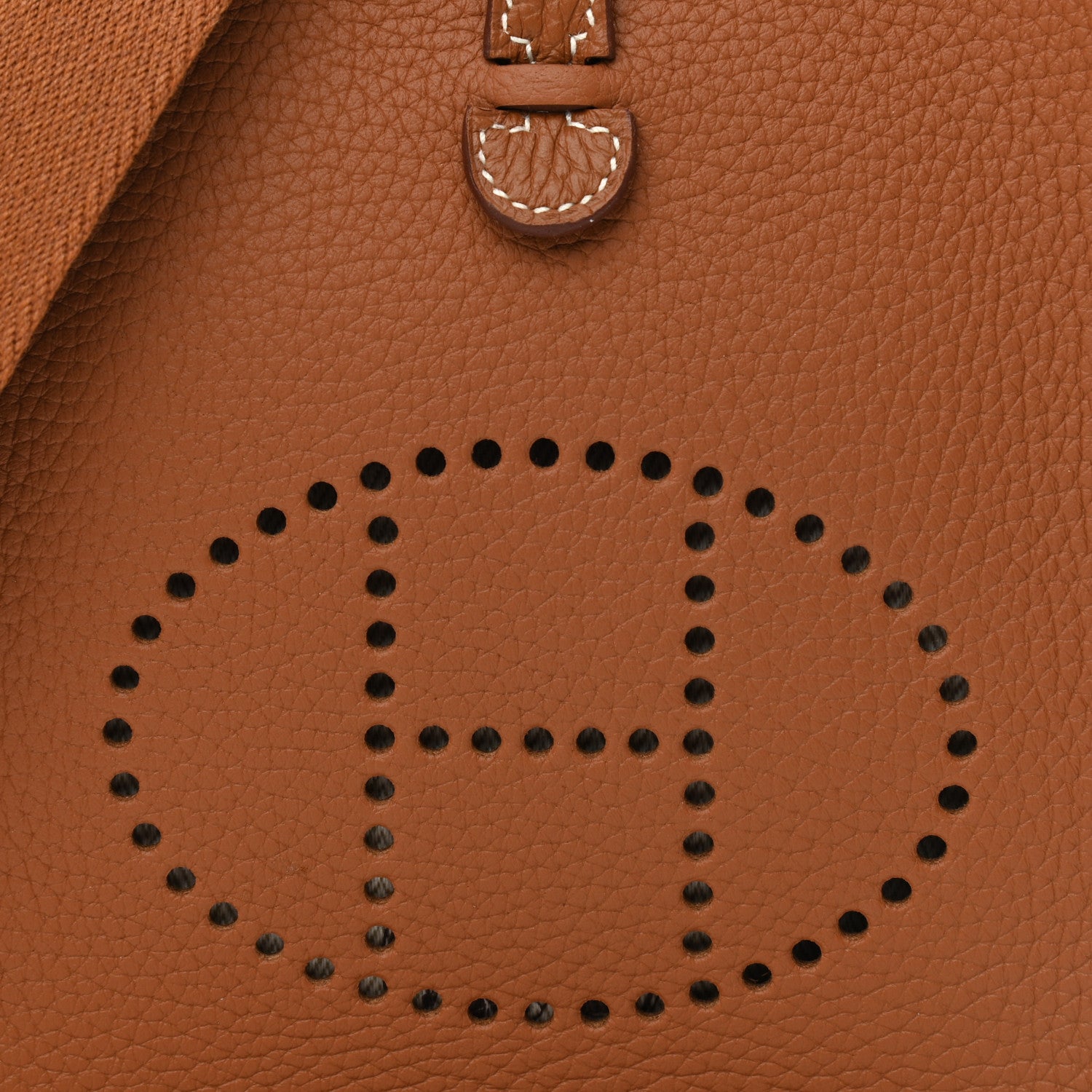 Hermes Taurillon Clemence Evelyne TPM Gold 8 of 11