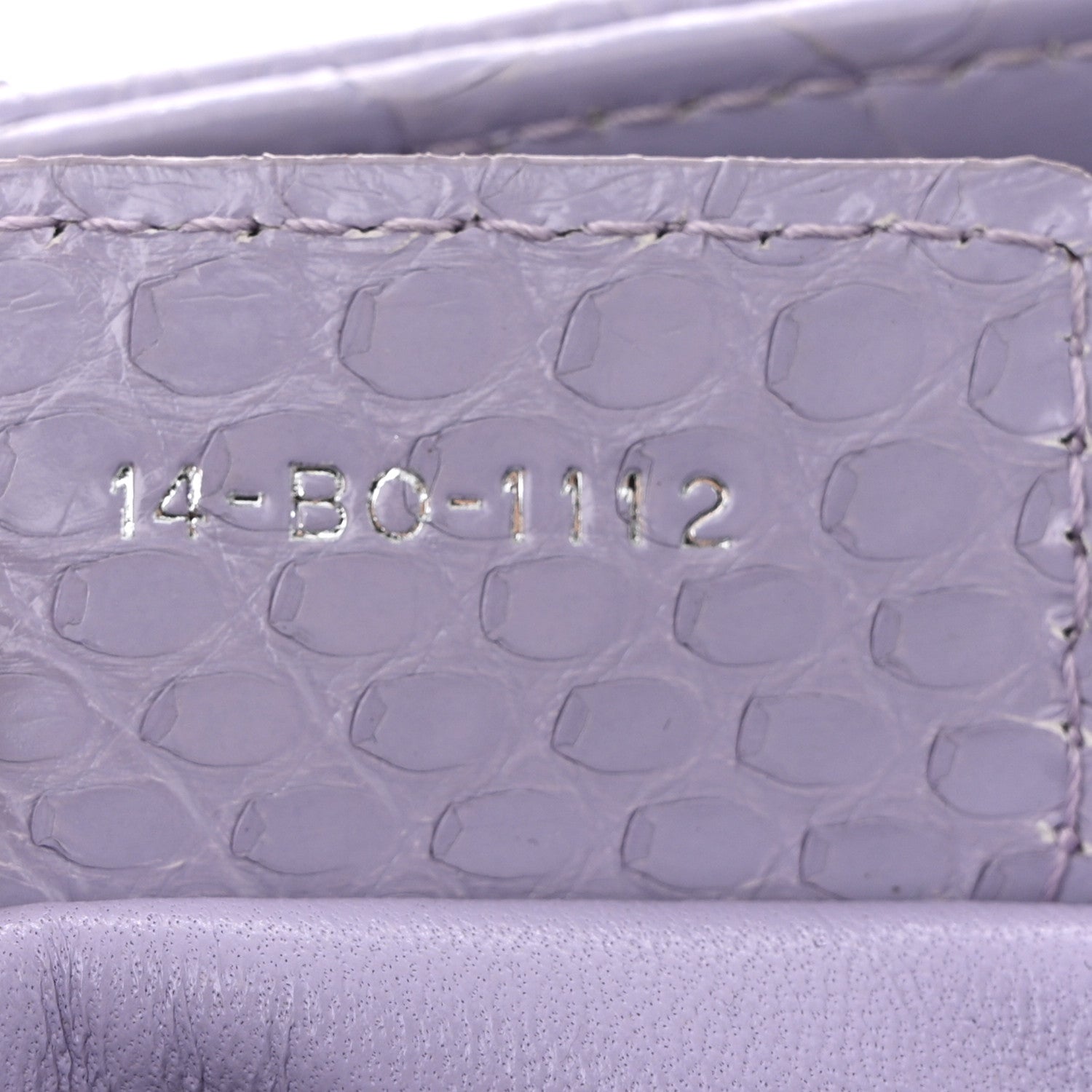 Christian Dior Snakeskin Medium Lady Dior Lilas 1760194 – FASHIONPHILE