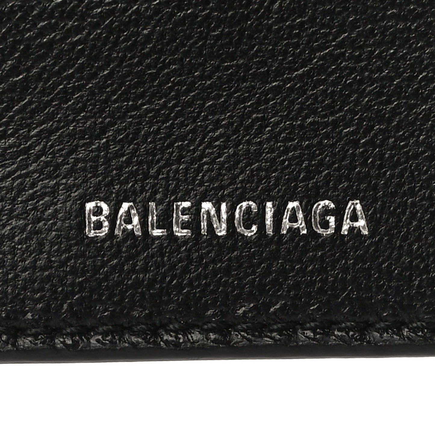 Calfskin Hello Kitty Mini Wallet Black