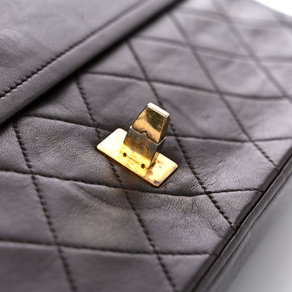 Chanel Lambskin Quilted Medium Bijoux Chain Double Flap Brown 21 of 26