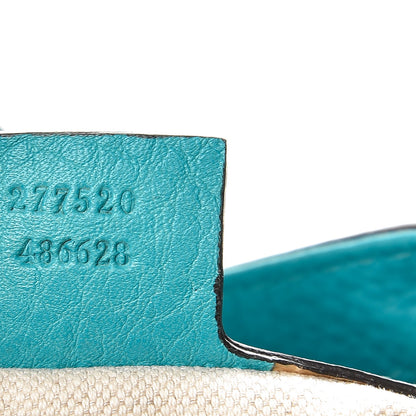 Gucci Calfskin Medium Jackie O Hobo Light Blue 7 of 12