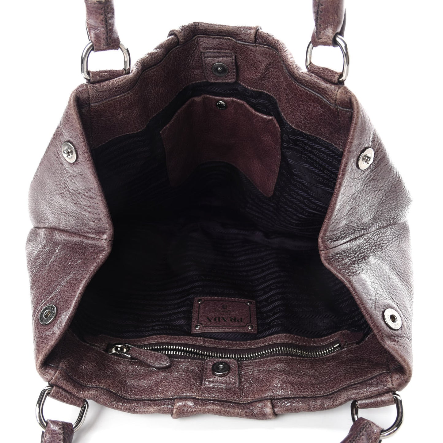 Cervo Lux Chain Hobo Brown