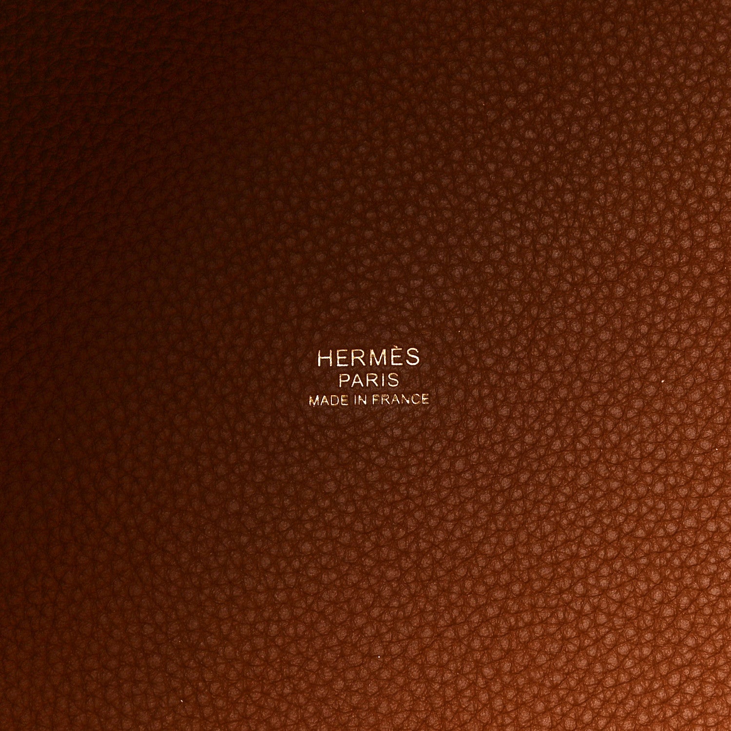 Hermes Taurillon Clemence Picotin Lock 22 MM Gold 6 of 10
