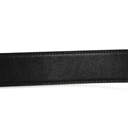 Hermes Box Togo Reversible 32mm Belt Strap 85 34 Black Gold 6 of 6