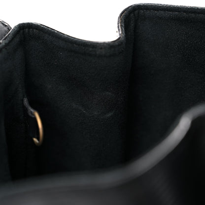 Louis Vuitton Epi Sac D'Epaule Black 10 of 26