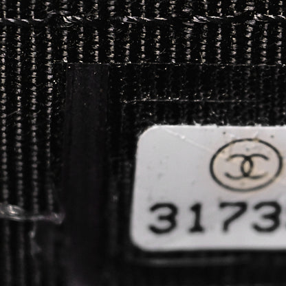 Chanel Lambskin Quilted Chanel 19 Flap Wallet Black 8 of 8