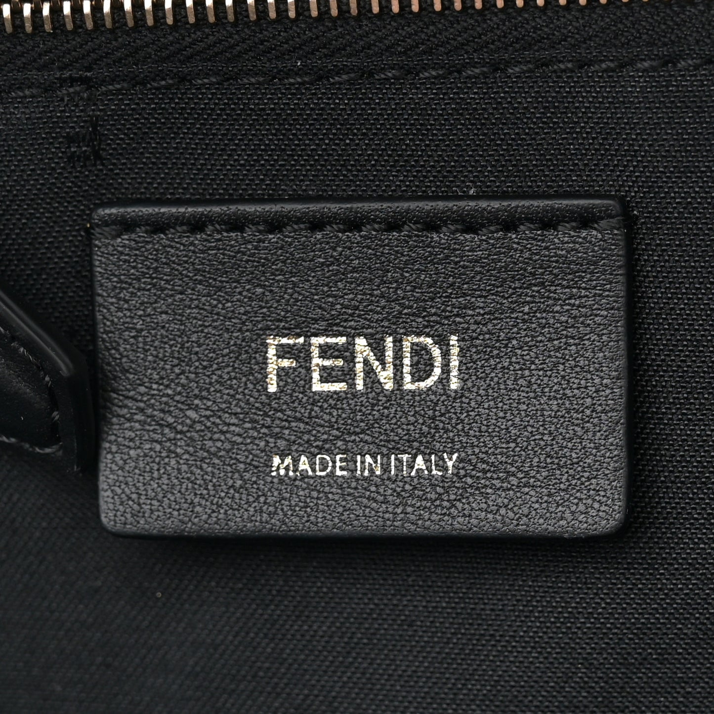 Vitello Bi-Color FF 1974 Embossed Mini Backpack Maya Black