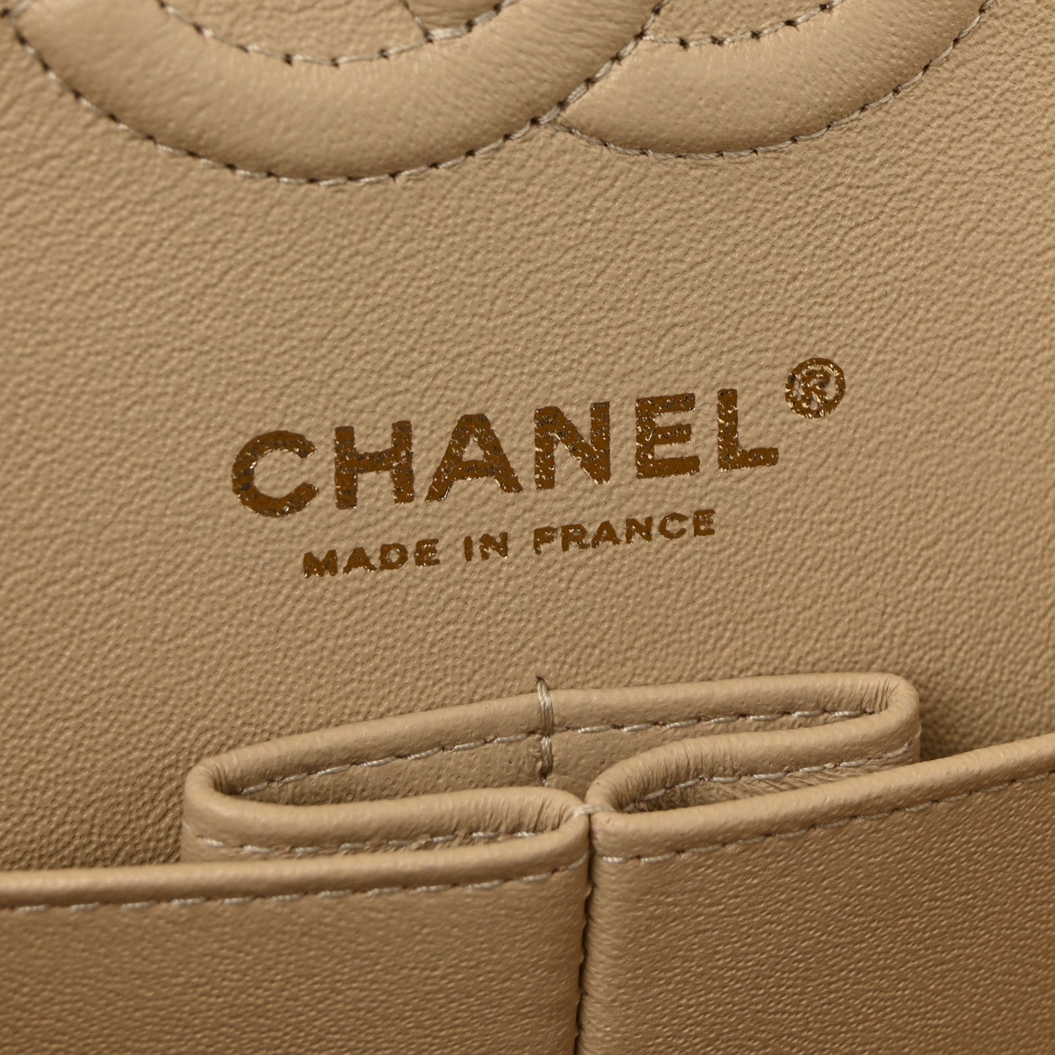 Chanel Caviar Quilted Small Double Flap Beige 6 of 11