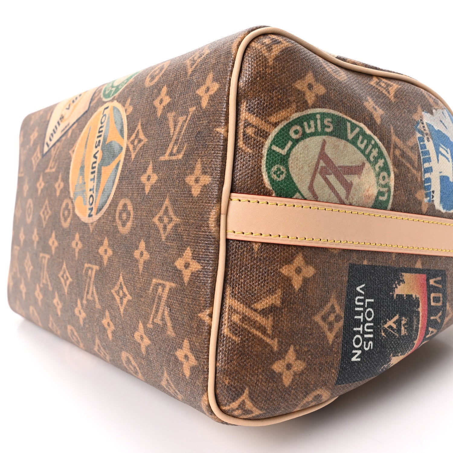 Louis Vuitton Monogram Hotel Labels Speedy Bandouliere 30 9 of 9