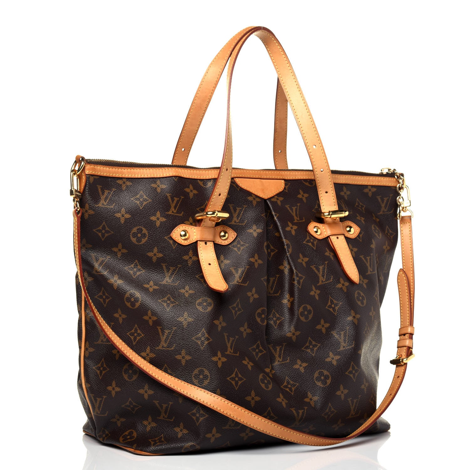 Louis Vuitton Monogram Palermo GM 4 of 22