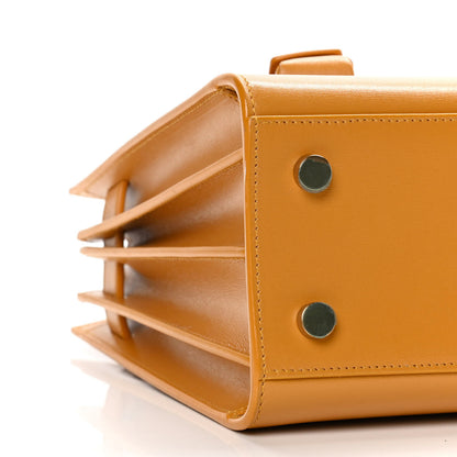 Saint Laurent Palmelatto Calfskin Baby Sac De Jour Senape Yellow 10 of 14