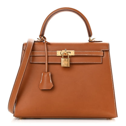 Hermes Barenia Kelly Sellier 25 Fauve 1 of 14
