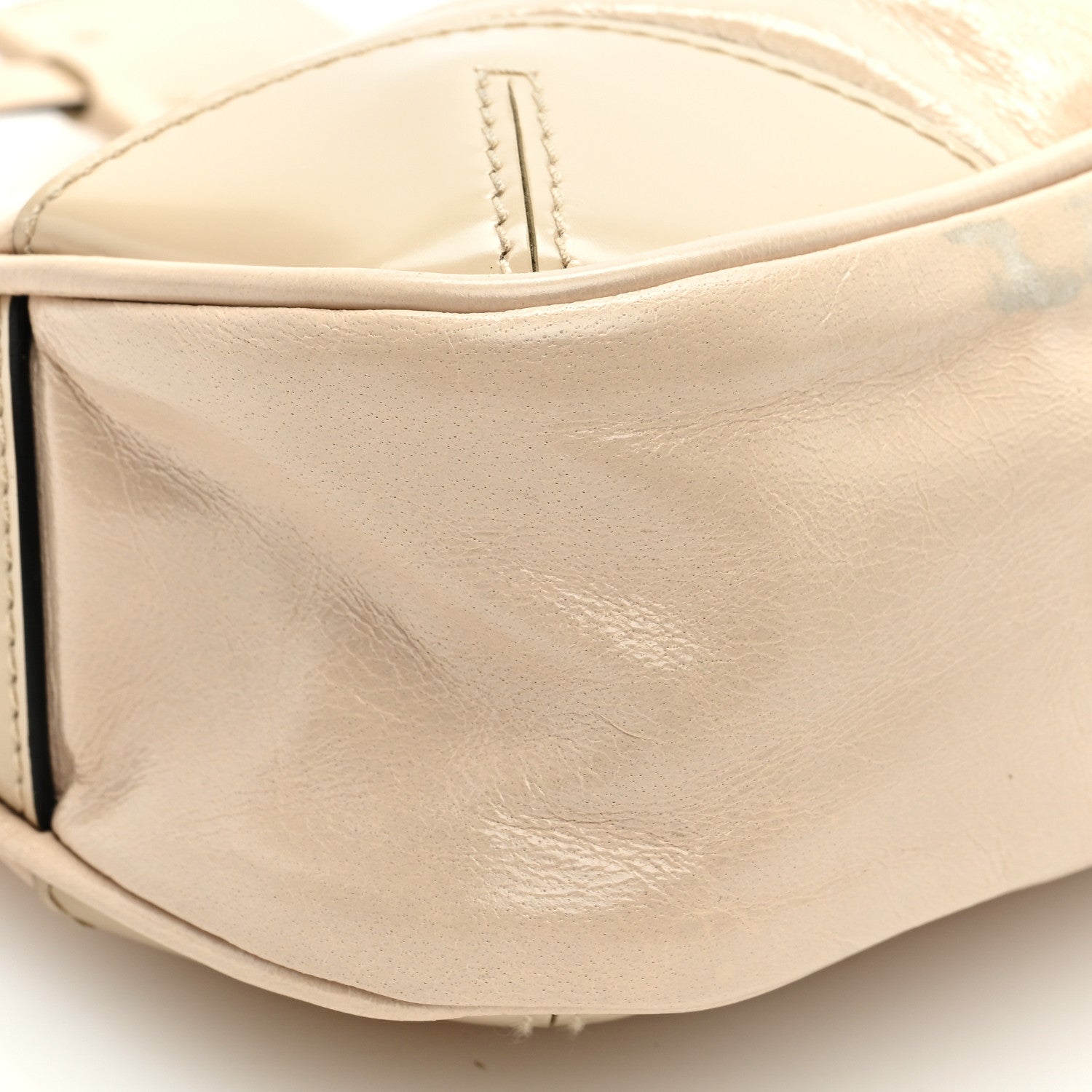 Prada Soft Lux Calfskin Re-Edition 2002 Shoulder Bag Travertine 7 of 9