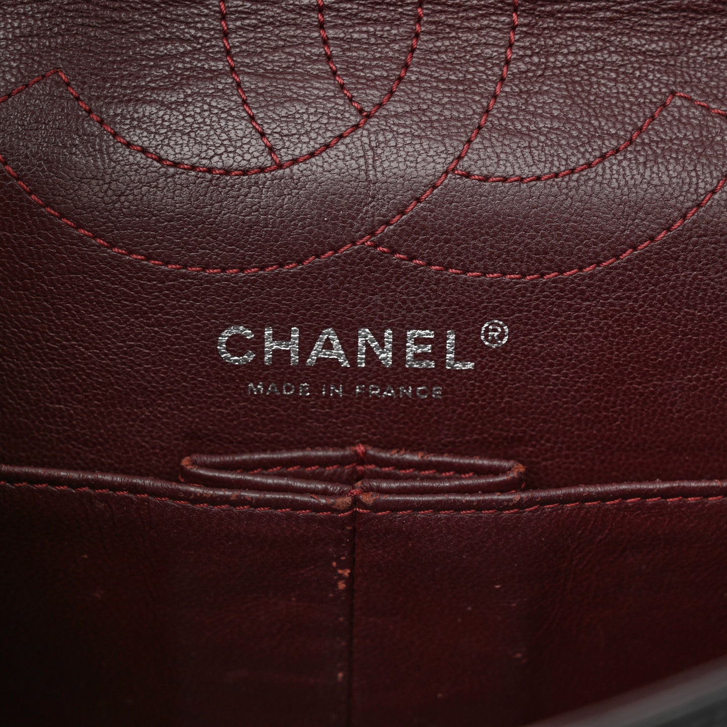 Aged Calfskin Quilted 2.55 Reissue 226 Flap Black
