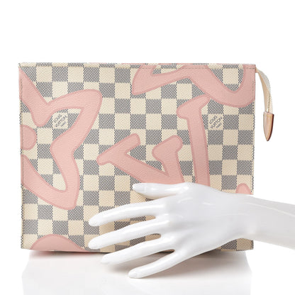 Louis Vuitton Damier Azur Tahitienne Toiletry Pouch 26 2 of 7