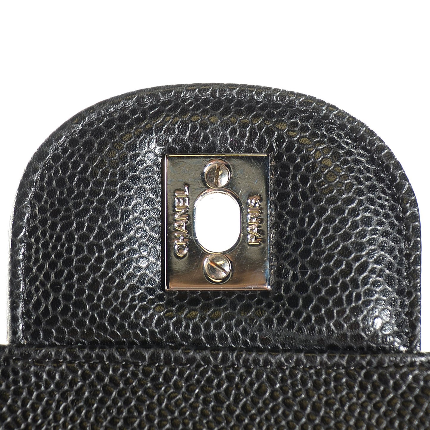Caviar Quilted Jumbo Single Flap Black