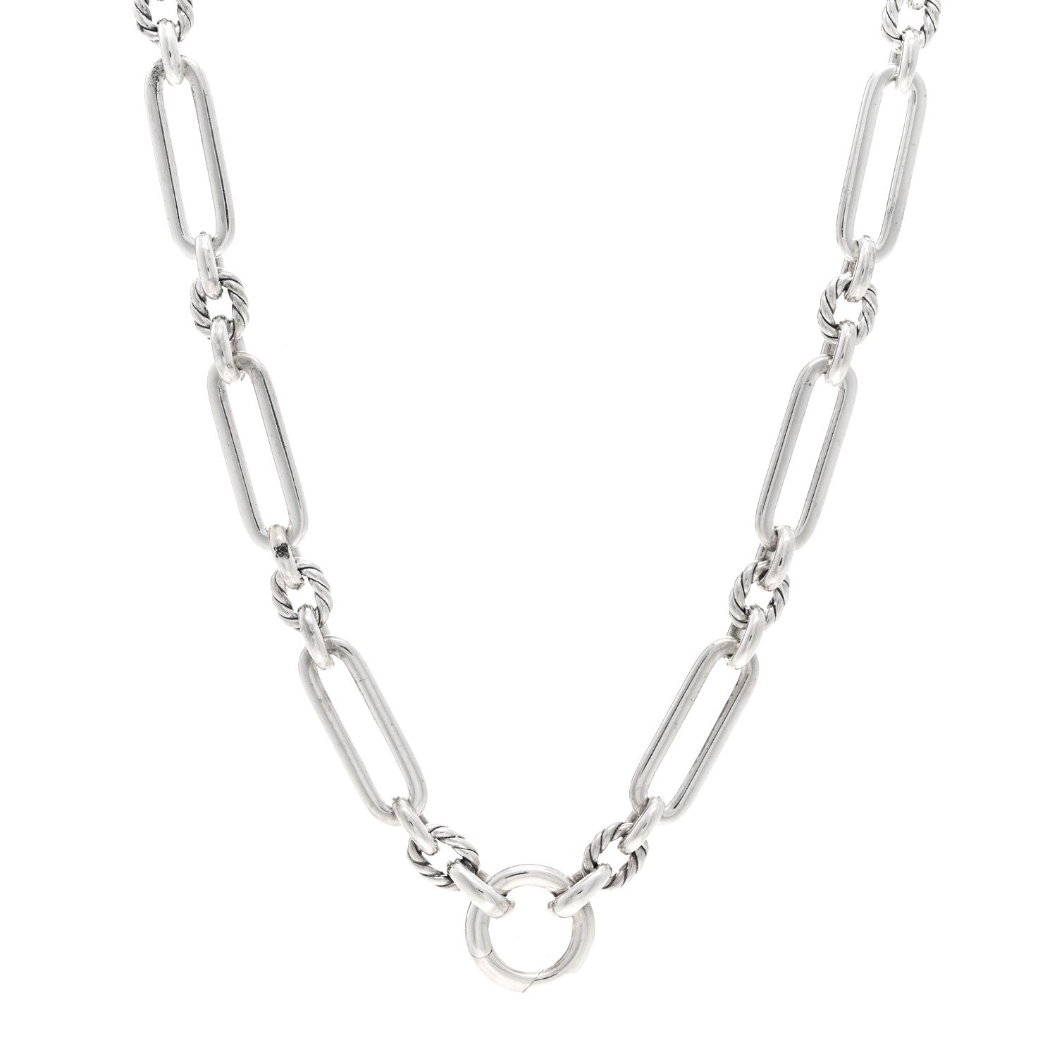 David Yurman Sterling Silver Lexington Chain Necklace 1 of 4