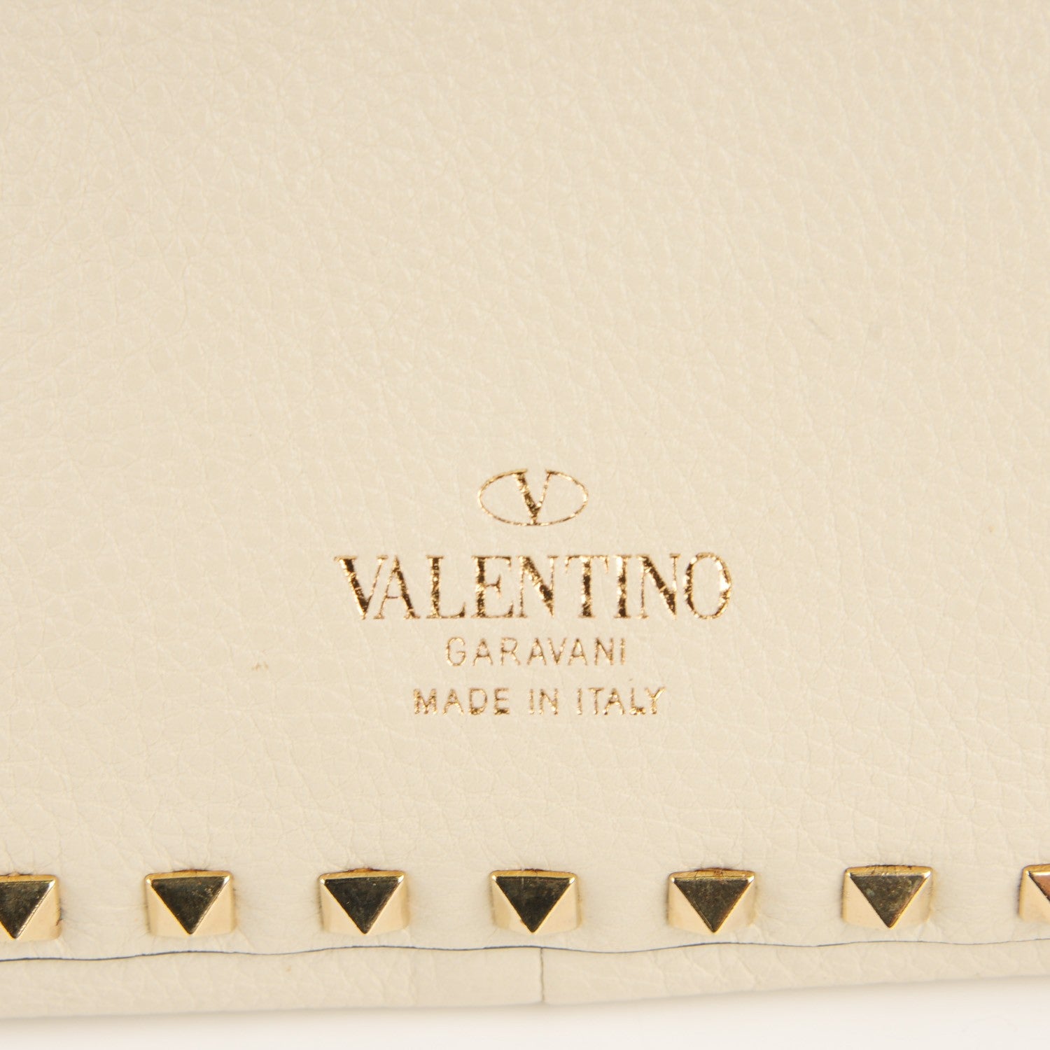 Valentino Garavani Grained Calfskin Medium Rockstud Reversible Tote Black Ivory 6 of 7