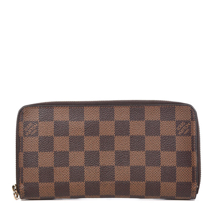 Louis Vuitton Damier Ebene Zippy Wallet 1 of 16