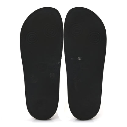Gucci GG Supreme Monogram Fake/Not Mens Slide Sandals 11 Beige Ebony 7 of 11