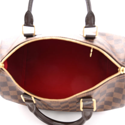 Louis Vuitton Damier Ebene Speedy Bandouliere 30 5 of 10