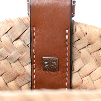 Loewe Raffia Small Basket Tote Bag Natural Tan 5 of 9
