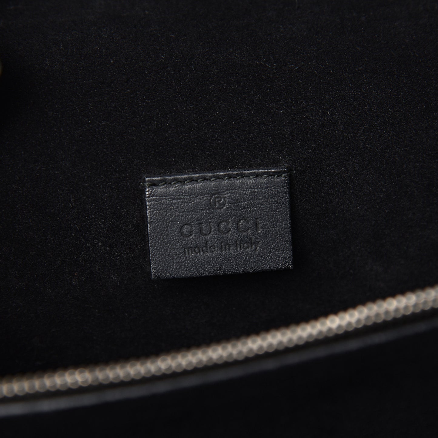 GG Supreme Monogram Medium Dionysus Shoulder Bag Black