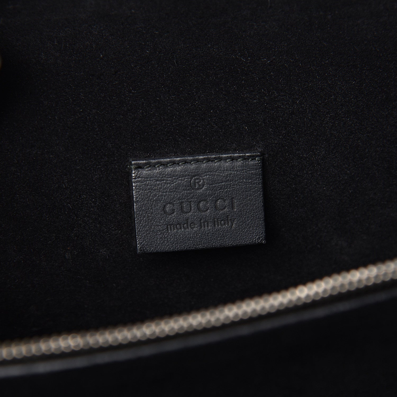 Gucci GG Supreme Monogram Medium Dionysus Shoulder Bag Black 7 of 16