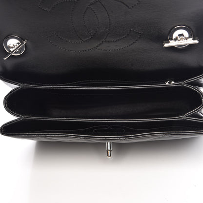 Chanel Lambskin Quilted Small Trendy CC Dual Handle Flap Bag Black 6 of 12