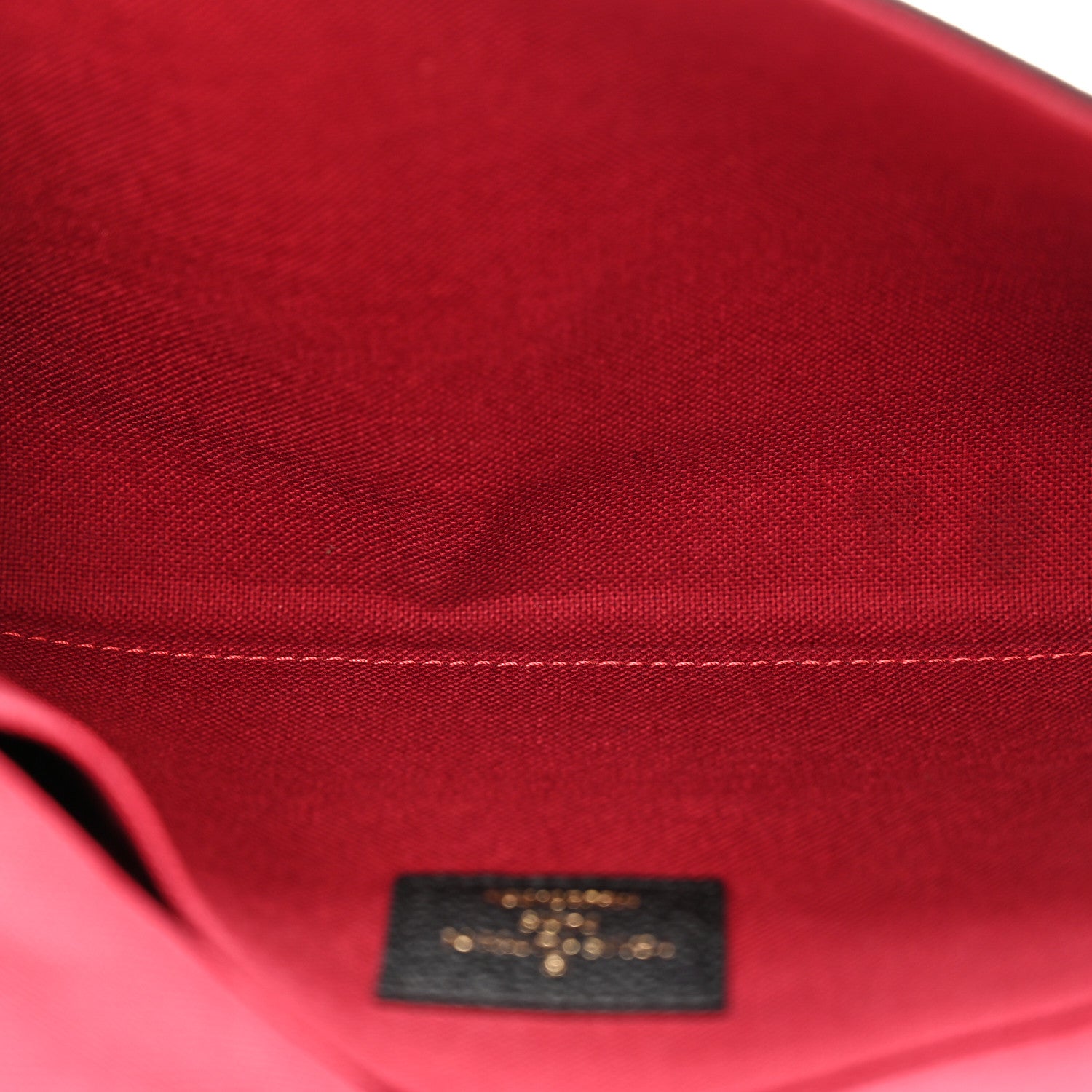 Louis Vuitton LOUIS VUITTON Empreinte Monogram Giant Felicie Pochette Black Beige 5 of 14