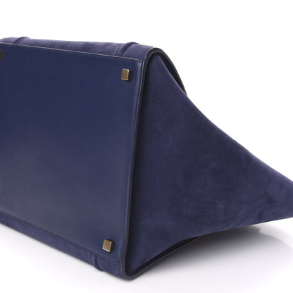 Celine Nubuck Calfskin Medium Phantom Luggage Navy 10 of 11