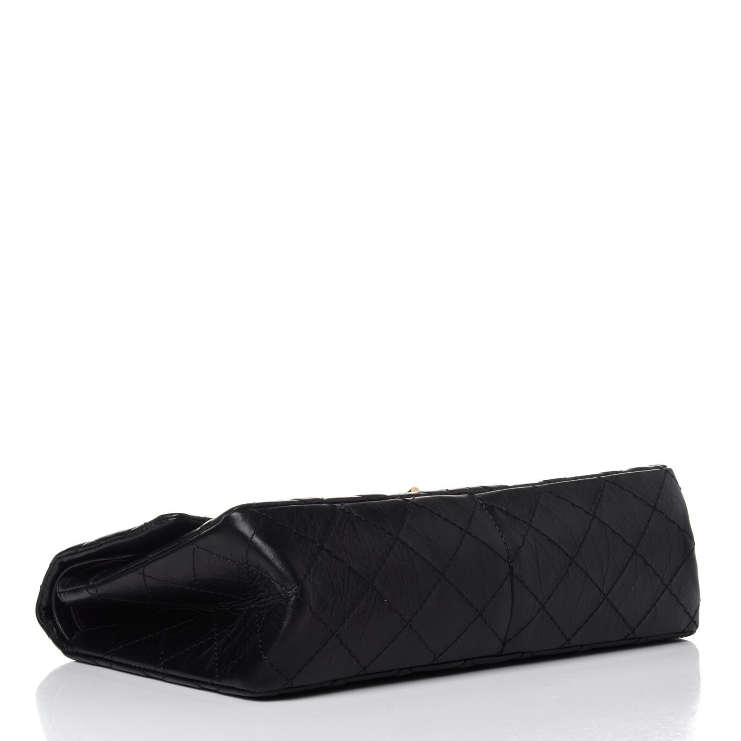 Chanel Aged Calfskin Quilted 2.55 Reissue 226 Flap Black 3 of 11