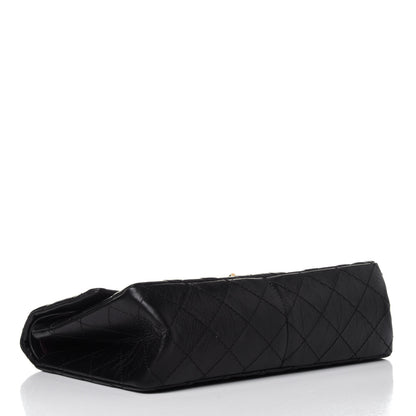 Chanel Aged Calfskin Quilted 2.55 Reissue 226 Flap Black 3 of 11