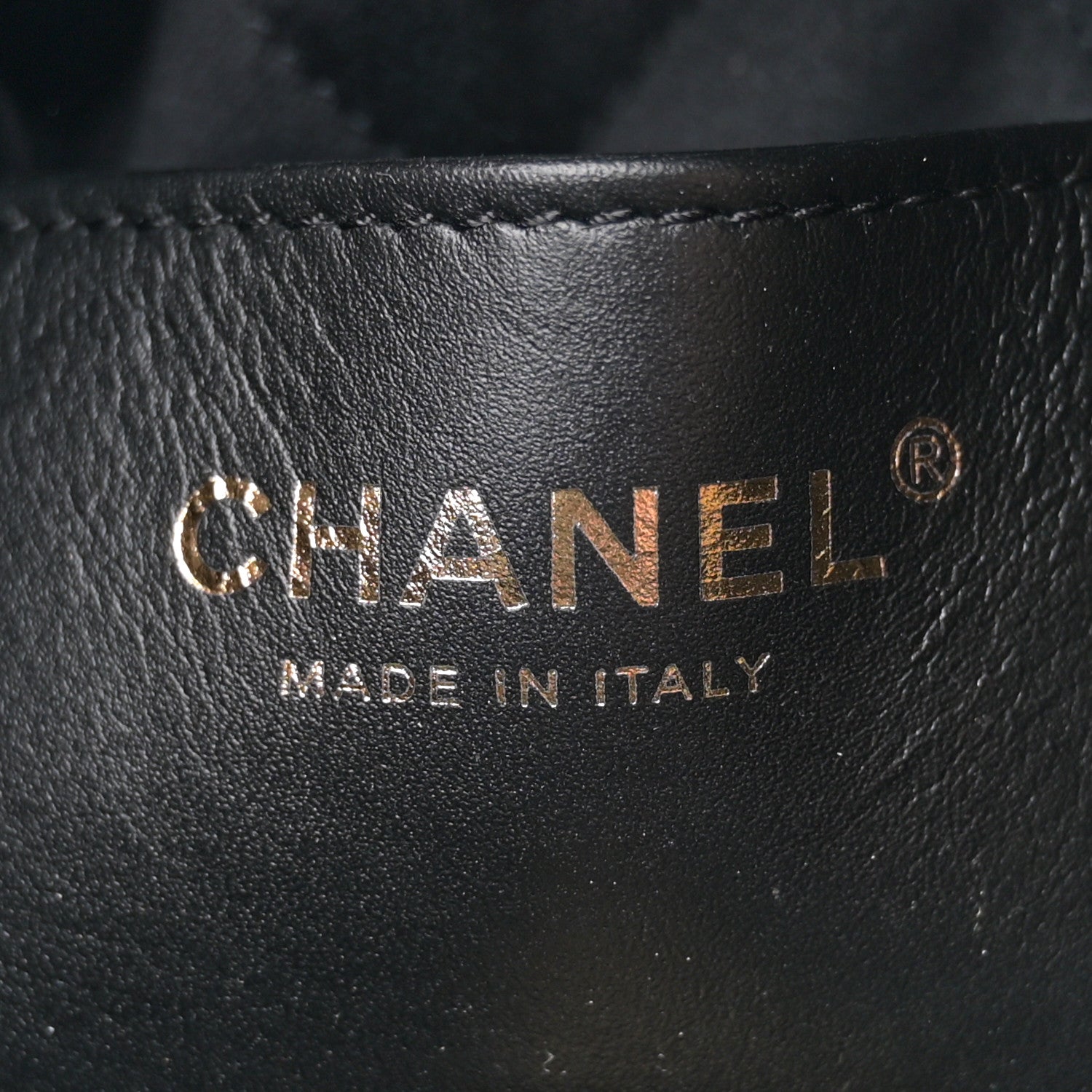 Chanel Shiny Crumpled Calfskin Quilted Pearl Mini Chanel 22 Black 6 of 10