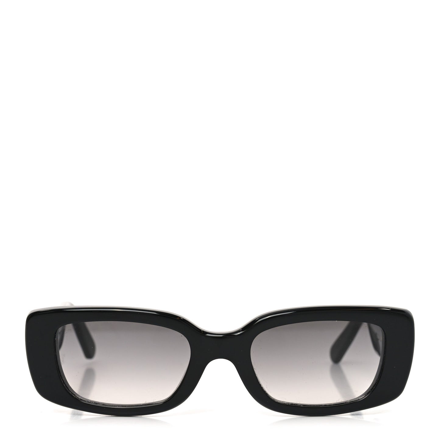 Acetate LV Circle Cat Eye Sunglasses Z2109W Black