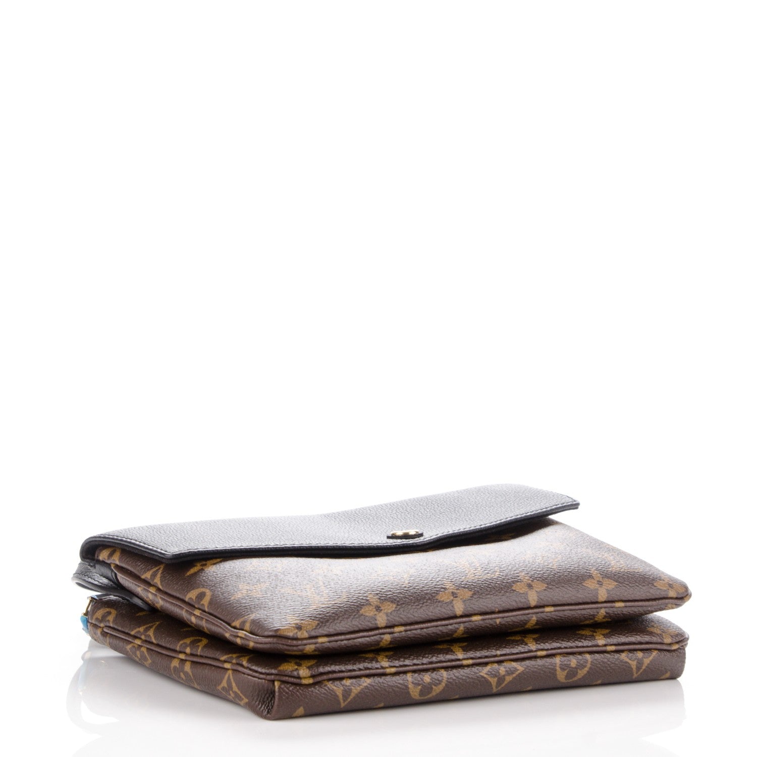 Louis Vuitton Monogram Twice Pochette Black 4 of 7