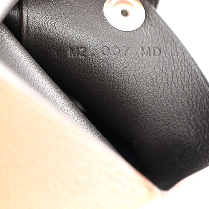 Hermes Evercolor Calvi Verso Card Case Gold Black 7 of 8