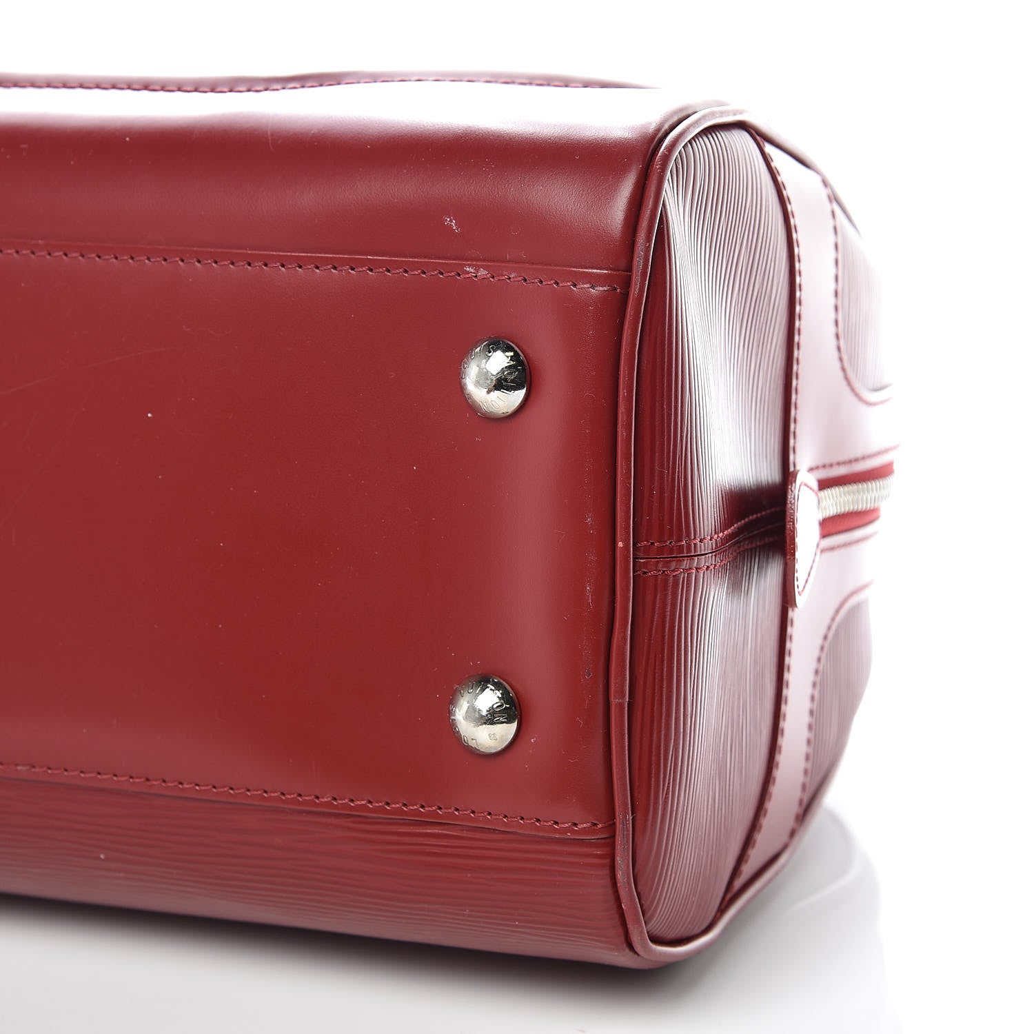 Louis Vuitton Epi Bowling Montaigne GM Rubis 7 of 17