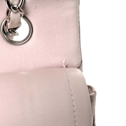 Chanel Lambskin Quilted Medium Double Flap Light Pink 13 of 26