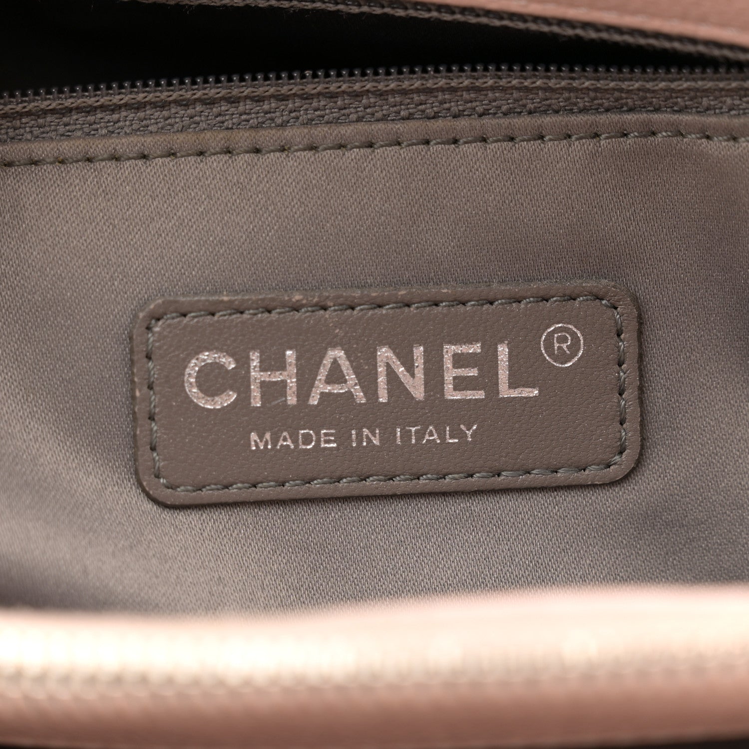 Chanel Caviar Quilted Grand Shopping Tote GST Light Pink 6 of 12