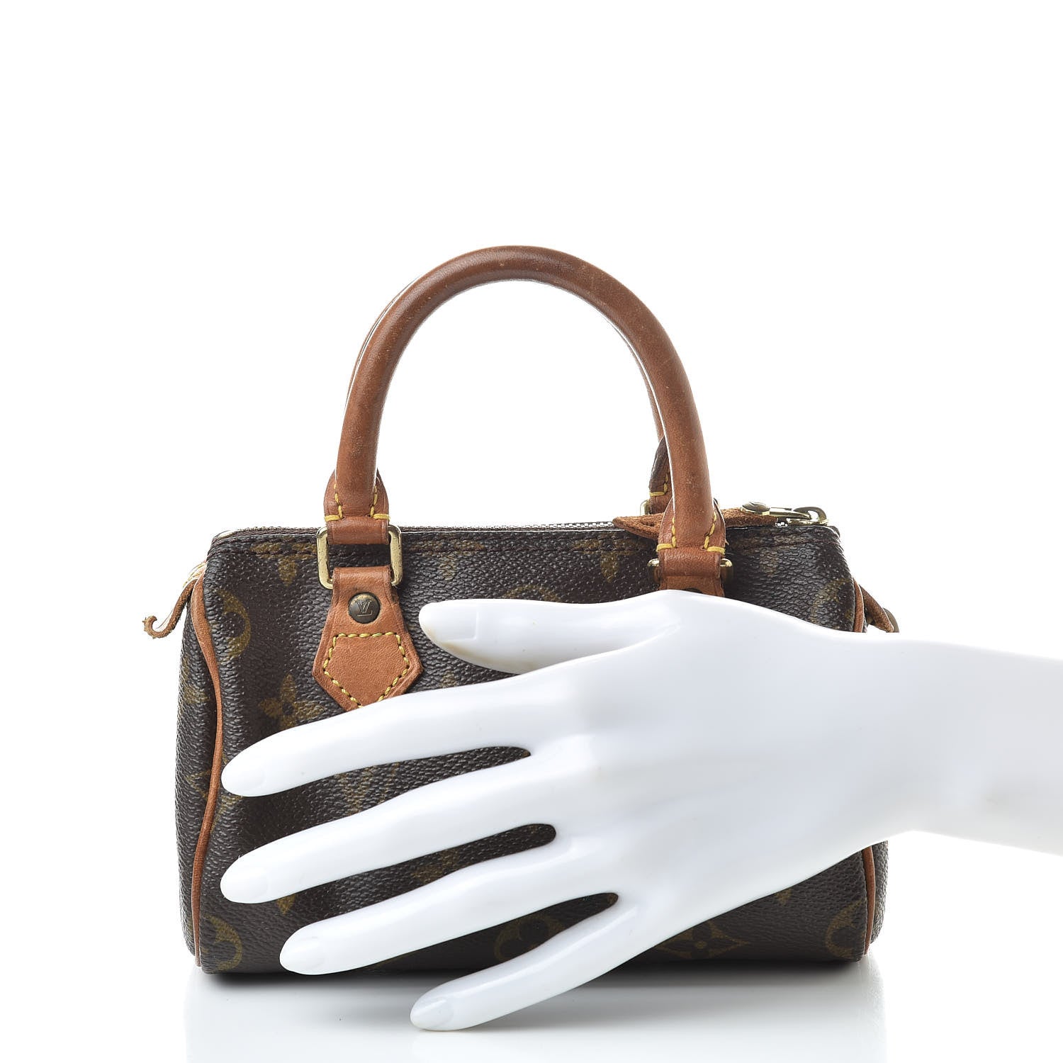 Louis Vuitton Monogram Mini Sac HL Speedy 2 of 14
