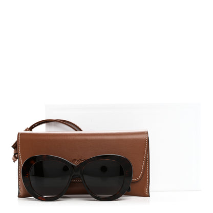 Celine Acetate Triomphe Sunglasses CL40317U Tortoise 7 of 7