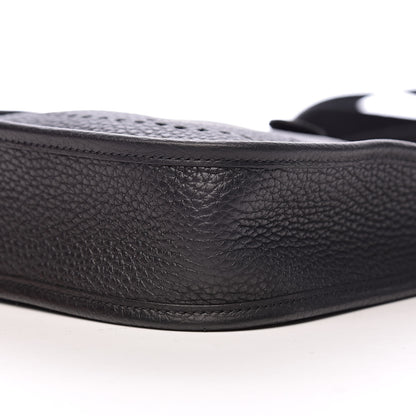 Hermes Taurillon Clemence Evelyne TPM Black 9 of 11